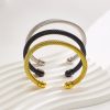 O1CN01KHPEOH25wjdTfoFdd_3529117591-0-cib.jpg Stainless Steel Cable Open Bangle 682006941759
