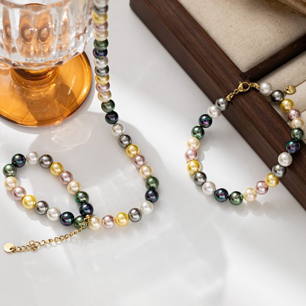 O1CN01KHcQkg25wjZZRlAXt_3529117591-0-cib.jpg Stainless Steel Pearl Bracelet 894133397591