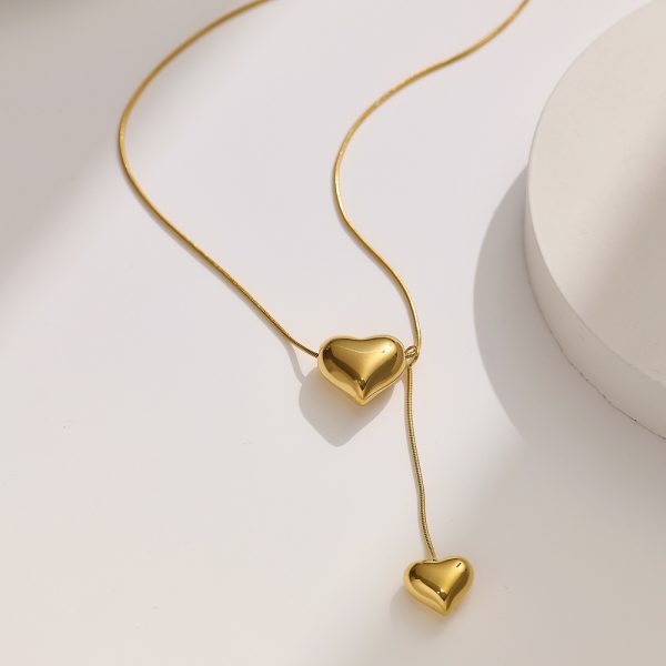 O1CN01KKxg1c25wjTySGmqh_3529117591-0-cib.jpg Stainless Steel Heart Necklace 782487604589