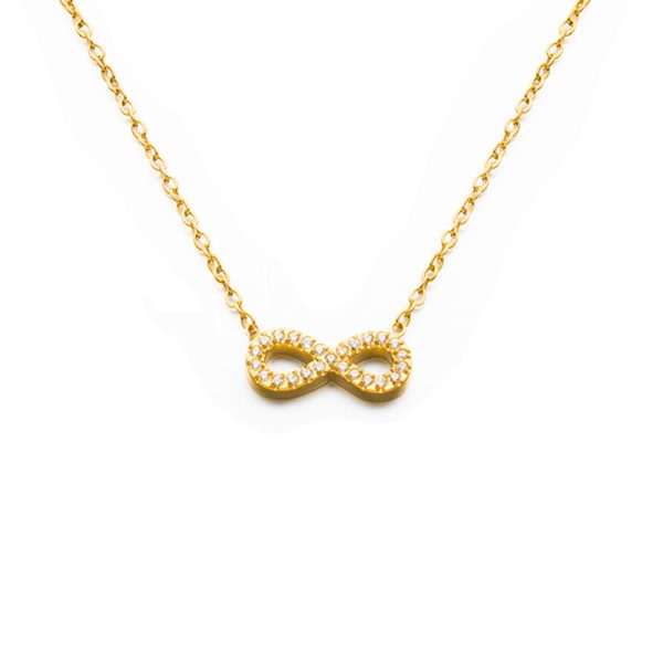 O1CN01KUFWt825wjZYsT7RB_3529117591-0-cib.jpg Stainless Steel Figure 8 Necklace 894416196241