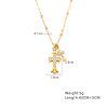 O1CN01KYtqSe25wjasbS7Yf_3529117591-0-cib.jpg Stainless Steel Zirconia Cross Necklace 928485522441