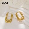 O1CN01KggV7725wjbk6HXLI_3529117591-0-cib.jpg Stainless Steel Ribbed U Earrings 739025899559