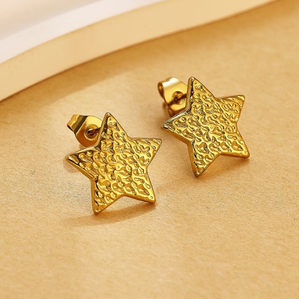 O1CN01L2Blw825wjV00C4S2_3529117591-0-cib.jpg Stainless Steel Heart Star Earrings 805513496457