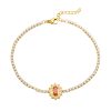 O1CN01L7hO0425wje83iUu8_3529117591-0-cib.jpg Stainless Steel Glass Teardrop Bracelet 1003651456678