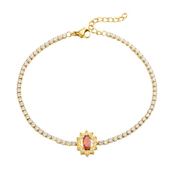 O1CN01L7hO0425wje83iUu8_3529117591-0-cib.jpg Stainless Steel Glass Teardrop Bracelet 1003651456678