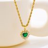 O1CN01LUAoKj25wjRRgAmA1_3529117591-0-cib.jpg Stainless Steel Enamel Heart Necklace 755219394918