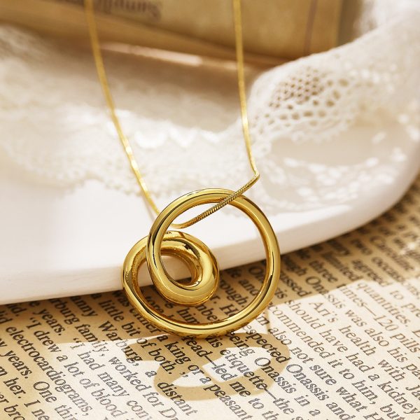 O1CN01LVmedJ25wjUs1VAKw_3529117591-0-cib.jpg Stainless Steel Spiral Pendant Necklace 801287168078