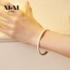O1CN01Ld0CUu25wjbm2wZ6Q_3529117591-0-cib.jpg Stainless Steel Enamel Open Bangle 726445078386