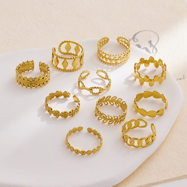 O1CN01LvJzep25wjNtVLrPX_3529117591-0-cib.jpg Stainless Steel Hollow Geometric Ring 724521892136