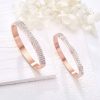 Stainless Steel Pave Bangle 920427128678