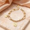 O1CN01MFS4Ar25wjgrKFtqp_3529117591-0-cib.jpg Stainless Steel Coin Charm Bracelet 1069161905658