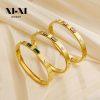 O1CN01MQs5GO25wjbv3bL2w_3529117591-0-cib.jpg Stainless Steel Screw Zirconia Bangle 740186299752