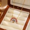 O1CN01MR4D7J25wjVO7pg9J_3529117591-0-cib.jpg Stainless Steel Zirconia Necklace 814230893693
