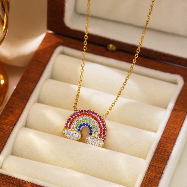 O1CN01MR4D7J25wjVO7pg9J_3529117591-0-cib.jpg Stainless Steel Zirconia Necklace 814230893693