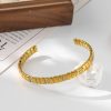 O1CN01MbzudF25wjfuxpOyr_3529117591-0-cib.jpg Stainless Steel Zirconia Open Bangle 1050142882192