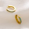 O1CN01MfUBUq25wjRV3OOih_3529117591-0-cib.jpg Stainless Steel Single Row Hoop Earrings 756984502528