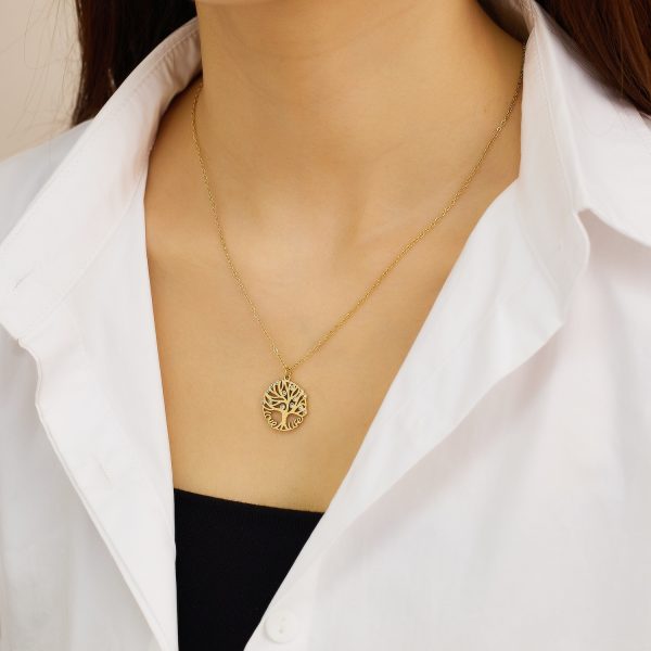 O1CN01MmtstH25wjRV1kCDY_3529117591-0-cib.jpg Stainless Steel Zirconia Double Layer Necklace 754852880311