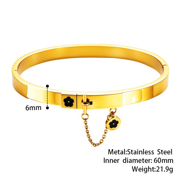 O1CN01MzUVnH25wje5PTzbS_3529117591-0-cib.jpg Stainless Steel Tassel Bangle 1001283758604