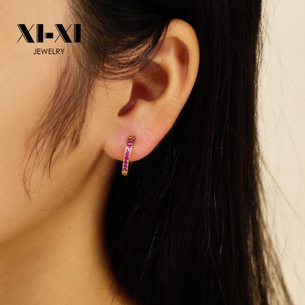 O1CN01NDerVD25wjblUIaPm_3529117591-0-cib.jpg Stainless Steel Single Row Hoop Earrings 756984502528