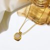 O1CN01NKHXe125wjW5IAZgj_3529117591-0-cib.jpg Stainless Steel Cat's Eye Square Necklace 825127476346