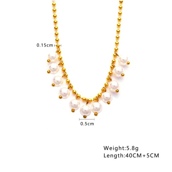 O1CN01NO0YC325wjUVvpgMa_3529117591-0-cib.jpg Stainless Steel Pearl Necklace 794374624236