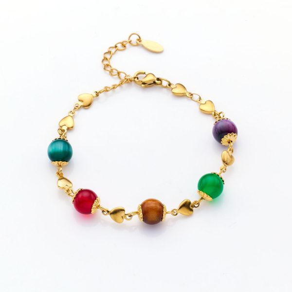 O1CN01NSlQf925wjO5PJ7Ya_3529117591-0-cib.jpg Stainless Steel Beaded Tassel Bracelet 725272010669