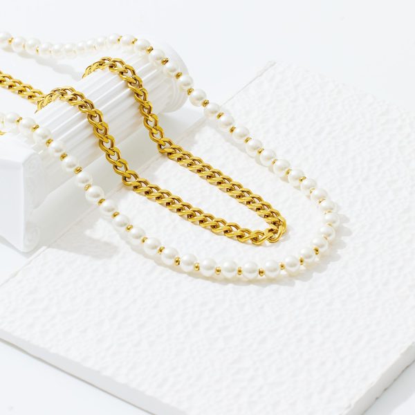 O1CN01NXh6lL25wjUUUie9w_3529117591-0-cib.jpg Stainless Steel Pearl Necklace 794374624236