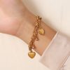 O1CN01NgAXIx25wjQ78q1Hp_3529117591-0-cib.jpg Stainless Steel Heart Layered Bracelet 742952291729