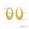 O1CN01Nx2vTv25wjS4LX1Rt_3529117591-0-cib.jpg Stainless Steel Triple Layer Earrings 761898625006