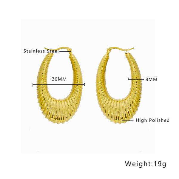 O1CN01Nx2vTv25wjS4LX1Rt_3529117591-0-cib.jpg Stainless Steel Triple Layer Earrings 761898625006