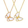 O1CN01OVgHtU25wjVtO1m1R_3529117591-0-cib.jpg Stainless Steel Mother of Pearl Butterfly Necklace 822924682152