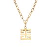 O1CN01OmC98w25wjZnv914e_3529117591-0-cib.jpg Stainless Steel Irregular Pendant Necklace 900574336327
