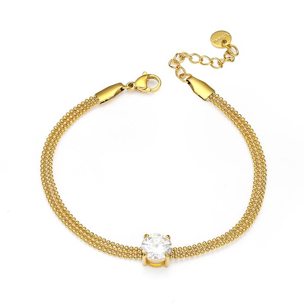 O1CN01Oy0NX925wjbDlgvJb_3529117591-0-cib.jpg Stainless Steel Zirconia Bead Bracelet 939627980709