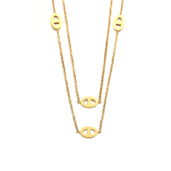O1CN01P2oIAx25wjUlhvmvi_3529117591-0-cib.jpg Stainless Steel Pig Nose Necklace 800947997762