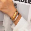 O1CN01P9aRWN25wjUo5Dhli_3529117591-0-cib.jpg Stainless Steel Zirconia Butterfly Bangle 800708664563