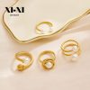 O1CN01PAh6kk25wjbmRgWhy_3529117591-0-cib.jpg Stainless Steel Pearl Cluster Ring 750660428639