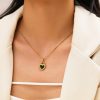 O1CN01Pb0V0325wjVtQbtB2_3529117591-0-cib.jpg Stainless Steel Mother of Pearl Heart Necklace 823122161753