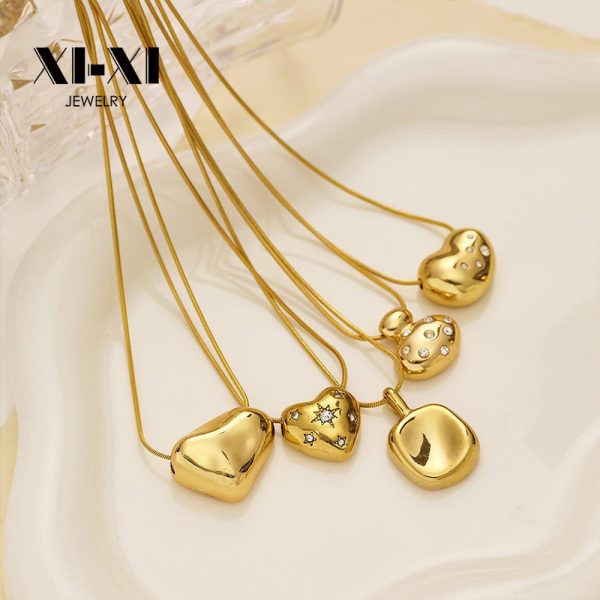 O1CN01Pij1EO25wjboVsuPu_3529117591-0-cib.jpg Stainless Steel Rhinestone Heart Necklace 801009547172