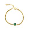 O1CN01Pp8MKS25wjbqgHtBS_3529117591-0-cib.jpg Stainless Steel Teardrop Glass Bracelet 914668551626