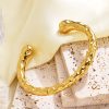 O1CN01QEQD4W25wjfvdIYDN_3529117591-0-cib.jpg Stainless Steel Hammered Cuff Bangle 1051998456296