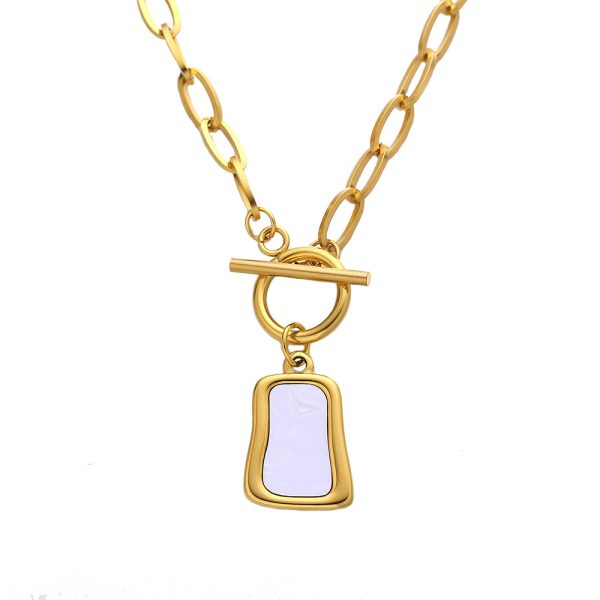 O1CN01QVFjvD25wjVXFFz3H_3529117591-0-cib.jpg Stainless Steel Mother of Pearl Square Pendant Necklace 816497226089