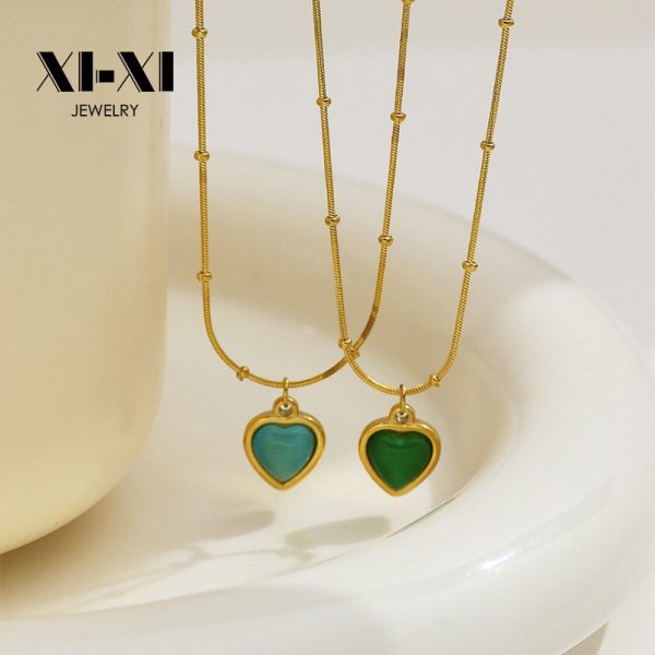 O1CN01Qa7Ijq25wjbucy1Dy_3529117591-0-cib.jpg Stainless Steel Heart Necklace 809439597094