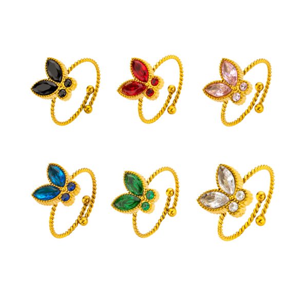 O1CN01QcASuO25wjfzwtGrk_3529117591-0-cib.jpg Stainless Steel Butterfly Ring 1052431817046