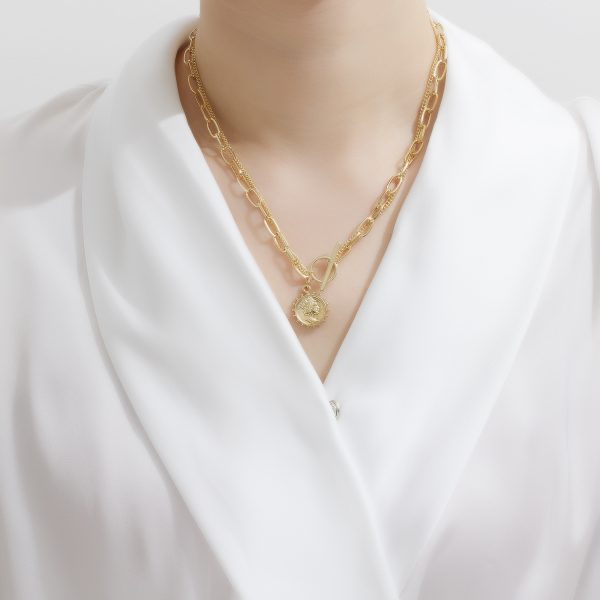 O1CN01Qhw6bT25wjPPF4BCh_3529117591-0-cib.jpg Stainless Steel Paperclip Toggle Necklace 736029860289