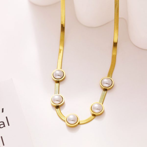O1CN01QxAn2f25wjRYDQGgW_3529117591-0-cib.jpg Stainless Steel Zirconia Double Layer Necklace 754852880311