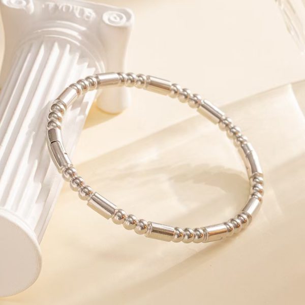 O1CN01R2eJRZ25wjfuseXQu_3529117591-0-cib.jpg Stainless Steel Bamboo Bangle 1051748220957