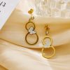 O1CN01R4VHoF25wjQzpmDH4_3529117591-0-cib.jpg Stainless Steel Disc Drop Earrings 750654442128