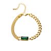 O1CN01RNvBOv25wjNwDX22u_3529117591-0-cib.jpg Stainless Steel Square Zirconia Bracelet 725462659186