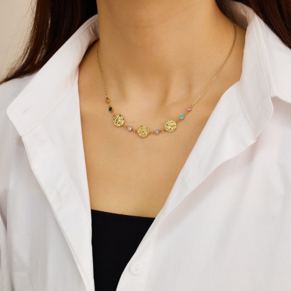 O1CN01RaQSkm25wjSRuGWh7_3529117591-0-cib.jpg Stainless Steel Zirconia Necklace 765263703462