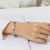 O1CN01RtHW4N25wjQLlRz5U_3529117591-0-cib.jpg Stainless Steel Roman Numeral Rhinestone Bangle 743898450878